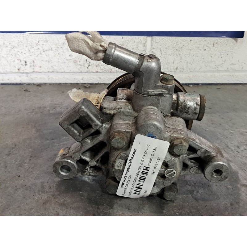 Recambio de bomba direccion para honda accord berlina (cg7-9/ch1-7) 1.6 cat (d 16 b 2) | 0.98 - ... 1.6 cat (d 16 b 2) | 0.98 -  Recambio de bomba direccion para honda accord berlina (cg7-9/ch1-7) 1.6 cat (d 16 b 2) | 0.98 - ... 1.6 cat (d 16 b 2) | 0.98 -