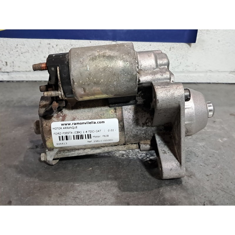 Recambio de motor arranque para ford fiesta (cbk) 1.4 tdci cat | 0.01 - ... 1.4 tdci cat | 0.01 - ... referencia OEM IAM 2S6U110