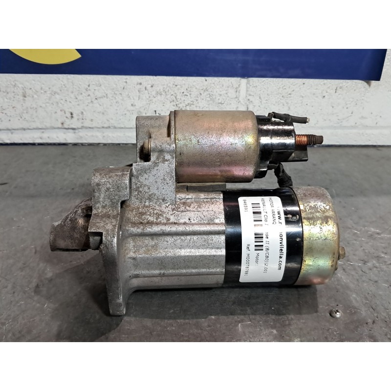 Recambio de motor arranque para renault clio ii fase ii (b/cb0) 1.5 dci diesel referencia OEM IAM M000T87881 8200306595 