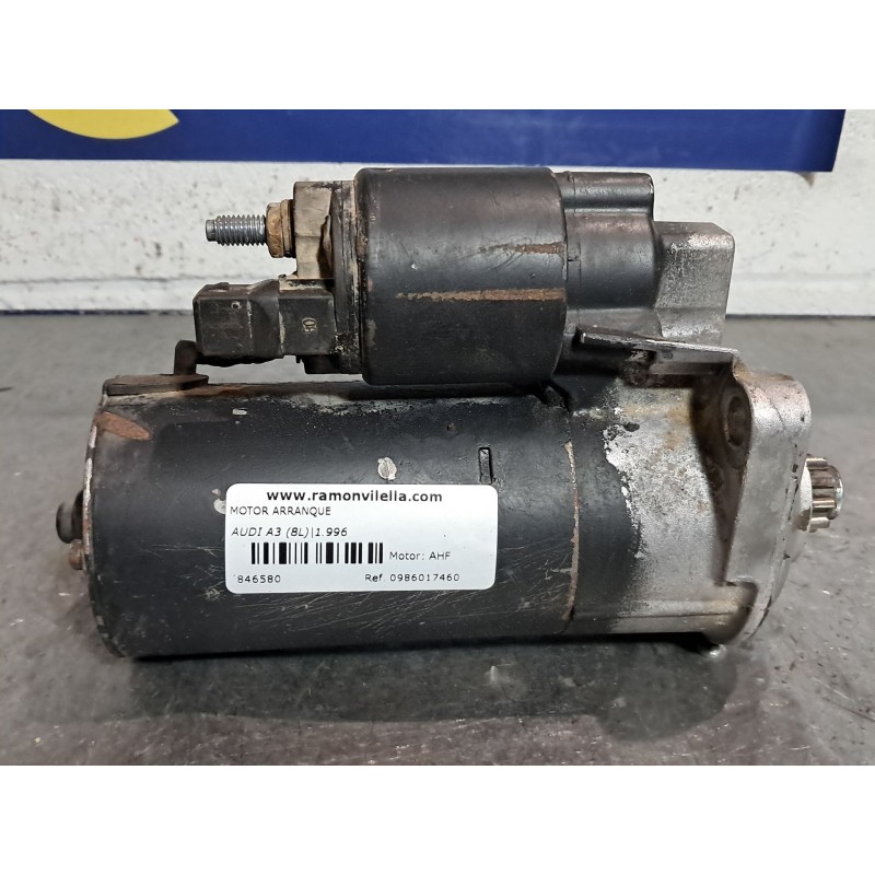 Recambio de motor arranque para audi a3 (8l) 1.9 tdi referencia OEM IAM 0986017460  