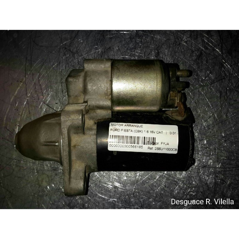 Recambio de motor arranque para ford fiesta (cbk) 1.6 16v cat | 0.01 - 0.08 1.6 16v cat | 0.01 - 0.08 referencia OEM IAM 2S6U110