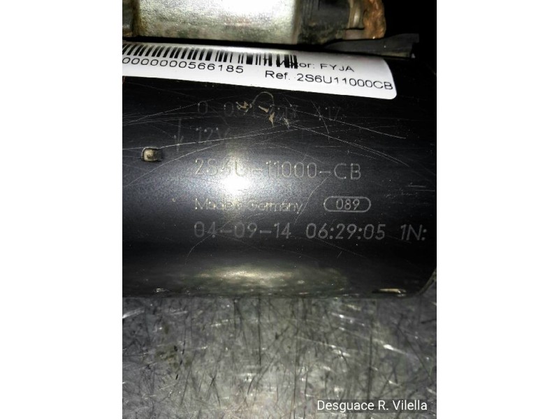 Recambio de motor arranque para ford fiesta (cbk) 1.6 16v cat | 0.01 - 0.08 1.6 16v cat | 0.01 - 0.08 referencia OEM IAM 2S6U110