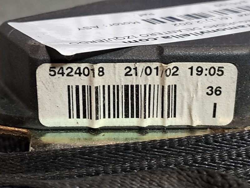 Recambio de cinturon seguridad delantero izquierdo para seat ibiza (6l1) 1.9 sdi referencia OEM IAM 5424018  