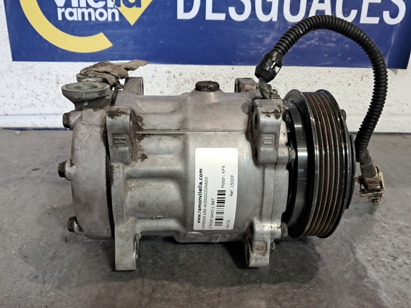 Recambio de compresor aire acondicionado para citroen saxo 1.4 vts referencia OEM IAM 1500F  SD7V12