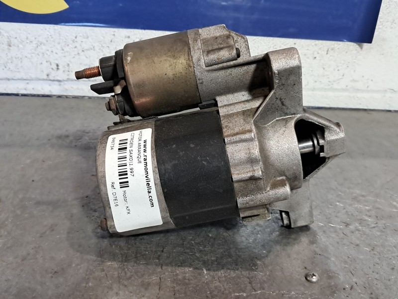 Recambio de motor arranque para citroen saxo 1.4 vts referencia OEM IAM D7E16 9633292490 CI1