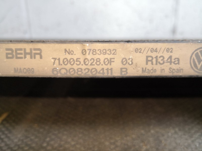 Recambio de condensador radiador aire acondicionado para seat ibiza (6l1) stella referencia OEM IAM   