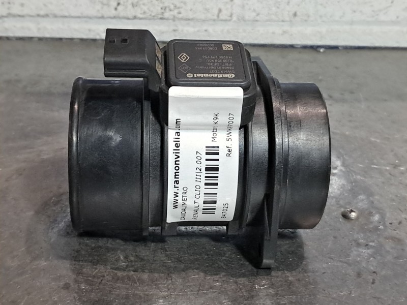Recambio de caudalimetro para renault clio iii authentique referencia OEM IAM 5WK97007  