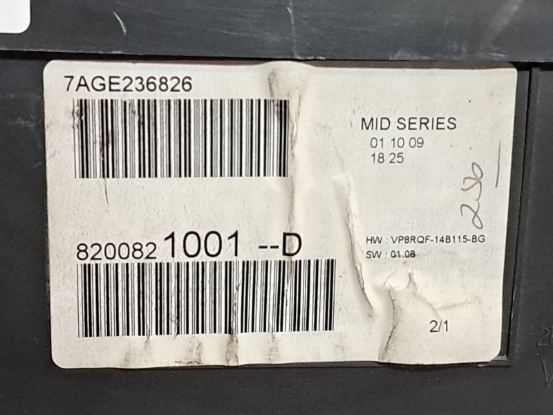 Recambio de cuadro instrumentos para renault clio iii authentique referencia OEM IAM 8200821001D  