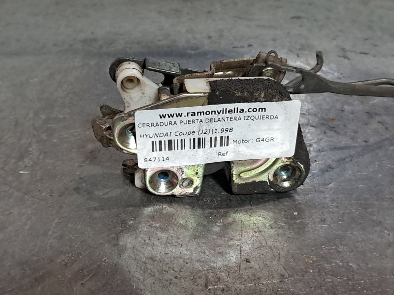 Recambio de cerradura puerta delantera izquierda para hyundai coupe (j2) 1.6 16v referencia OEM IAM   