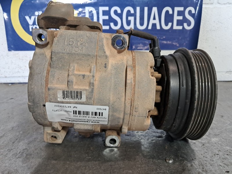 Recambio de compresor aire acondicionado para toyota rav 4 (a2) referencia OEM IAM 4472204302  