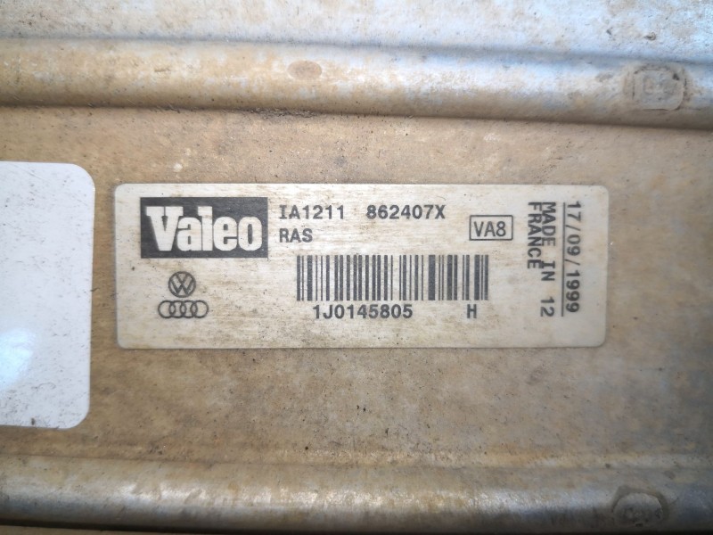 Recambio de intercooler para audi a3 (8l) 1.9 tdi referencia OEM IAM   