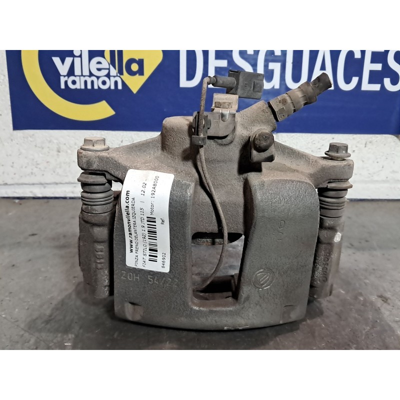 Recambio de pinza freno delantera izquierda para fiat stilo (192) 1.9 jtd 115 | 12.02 - ... 1.9 jtd 115 | 12.02 - ... referencia