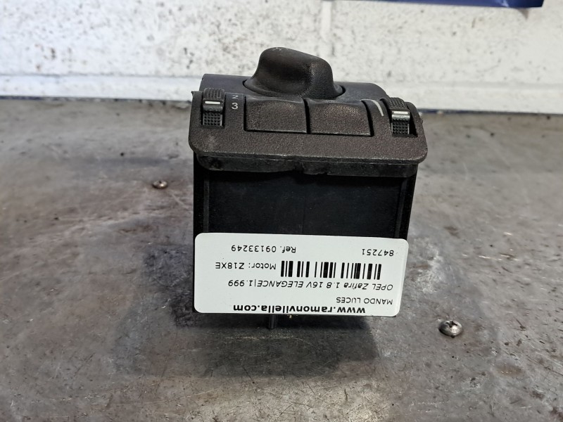 Recambio de mando luces para opel zafira 1.8 16v elegance referencia OEM IAM 09133249 09138347  Recambio de mando luces para opel zafira 1.8 16v elegance referencia OEM IAM 09133249 09138347
