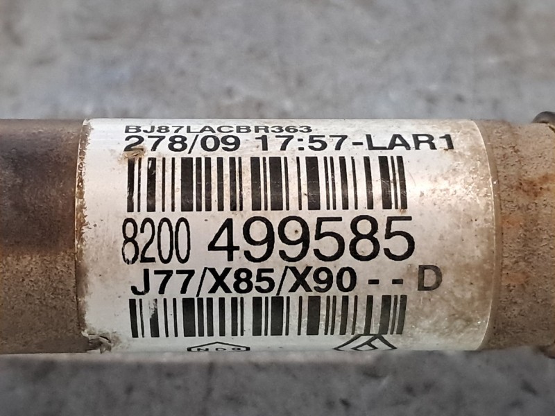 Recambio de transmision delantera izquierda para renault clio iii authentique referencia OEM IAM   