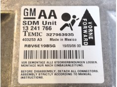 Recambio de centralita airbag para opel zafira b  | 0.05 - ...  | 0.05 - ... referencia OEM IAM 13241766   2
