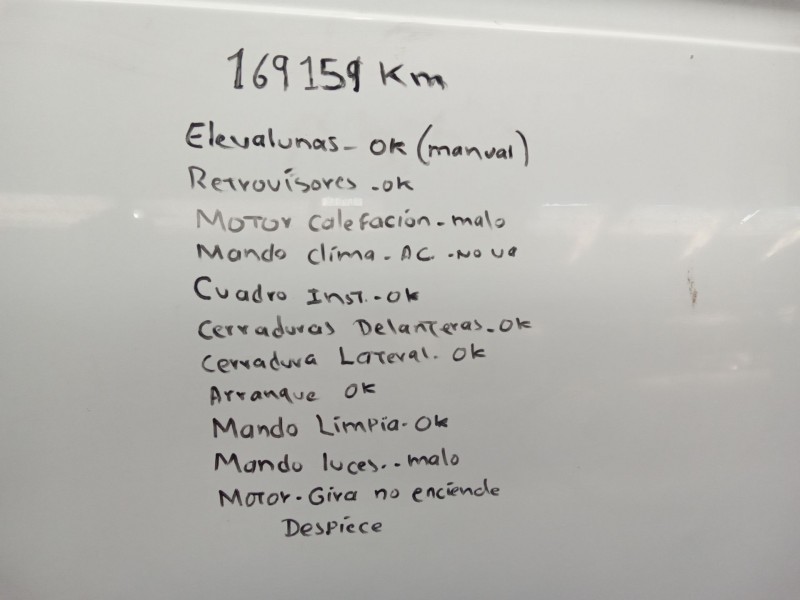 fiat doblo (119) del año 2008