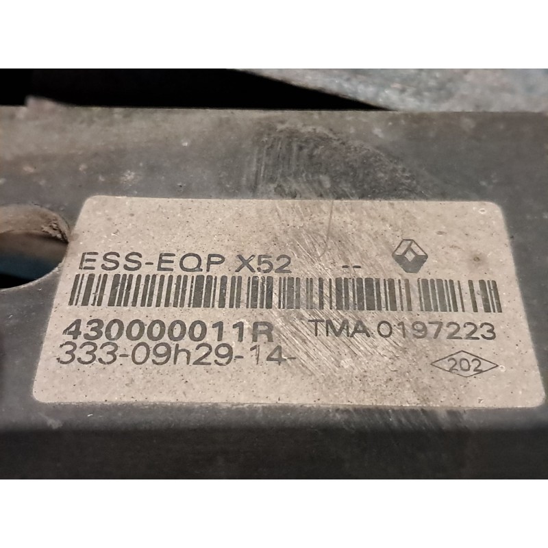 Recambio de puente trasero para dacia sandero (10.2011 )  | 0.12 - ... (10.2011 )  | 0.12 - ... referencia OEM IAM 430000011R  