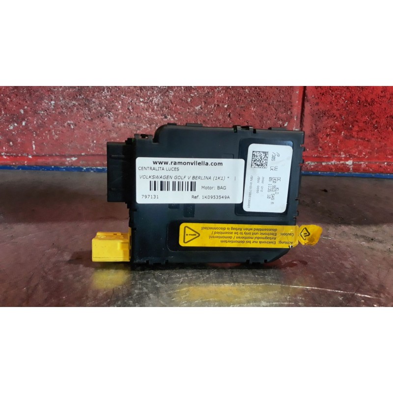 Recambio de centralita luces para volkswagen golf v berlina (1k1)  | 0.03 - 0.08  | 0.03 - 0.08 referencia OEM IAM 1K0953549A  