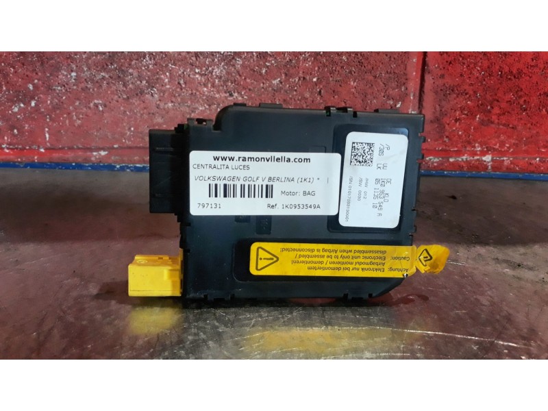 Recambio de centralita luces para volkswagen golf v berlina (1k1)  | 0.03 - 0.08  | 0.03 - 0.08 referencia OEM IAM 1K0953549A  