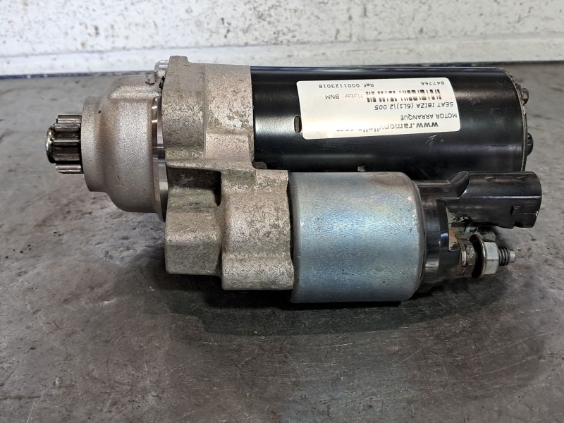 Recambio de motor arranque para seat ibiza (6l1) sport rider referencia OEM IAM 0001123018 02T911024  Recambio de motor arranque para seat ibiza (6l1) sport rider referencia OEM IAM 0001123018 02T911024