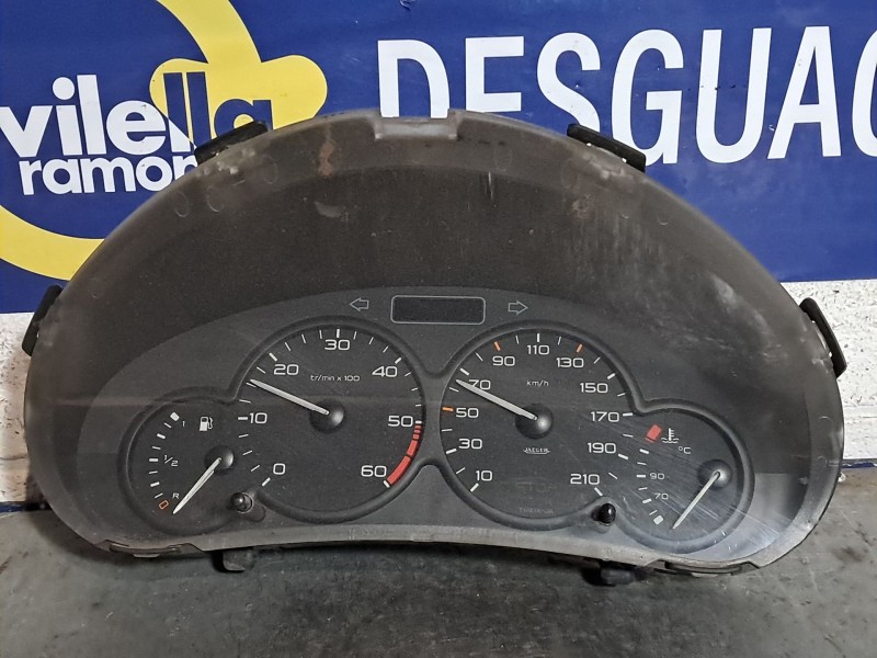 Recambio de cuadro instrumentos para peugeot 206 berlina xn referencia OEM IAM 9645096080 WF2JJT12 