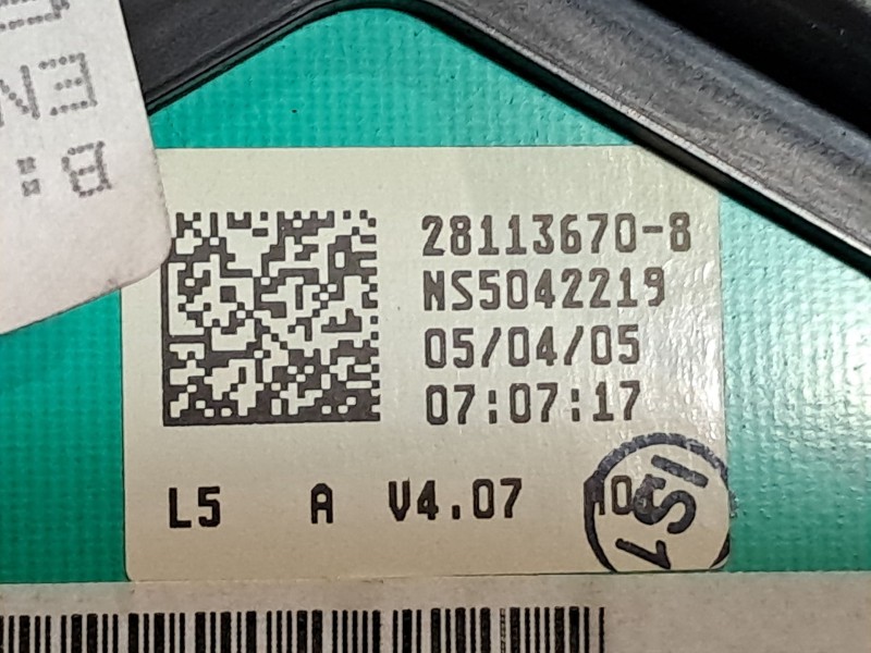 Recambio de cuadro instrumentos para peugeot 307 break / sw (s1)  | ...  | ... referencia OEM IAM P9647538480 NS5042219V 2811367