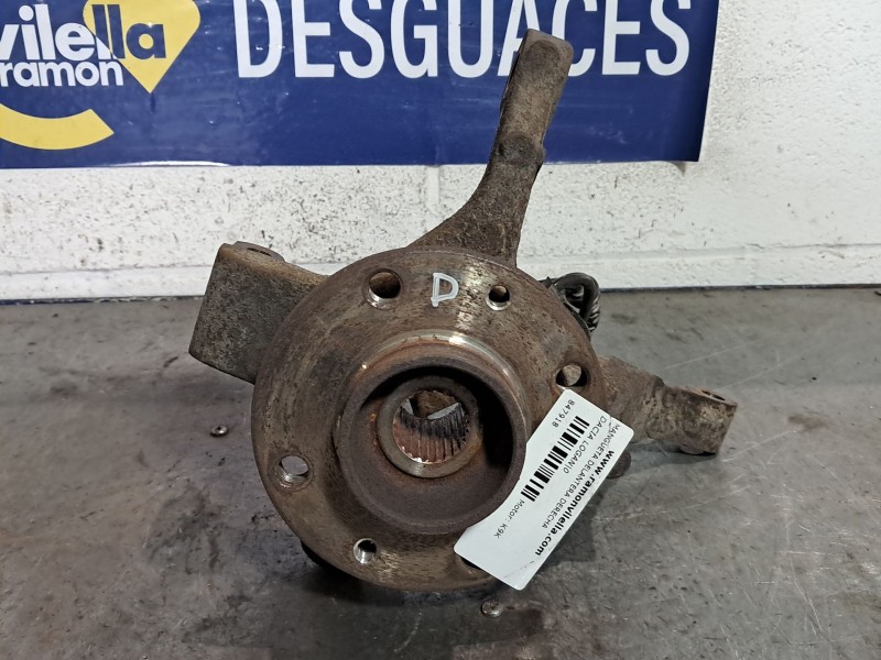 Recambio de mangueta delantera derecha para dacia logan referencia OEM IAM   