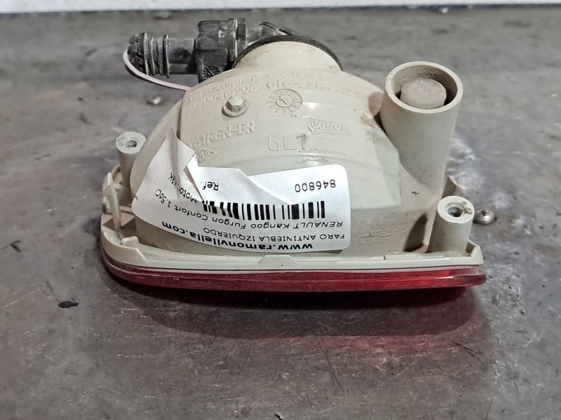 Recambio de faro antiniebla izquierdo para renault kangoo furgon confort 1.5dci 85 referencia OEM IAM 8200419906  
