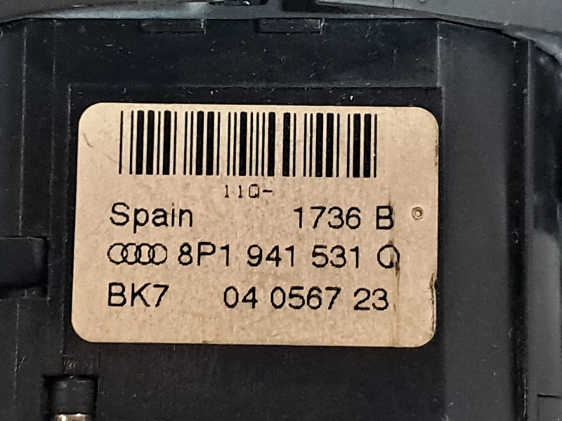 Recambio de mando luces para audi a3 (8p) 2.0 tdi referencia OEM IAM 8P1941531Q 04056723 