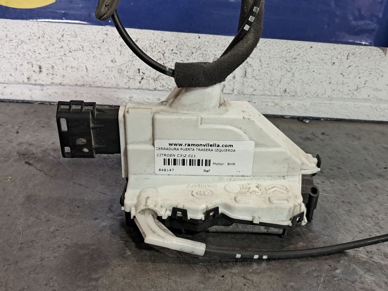 Recambio de cerradura puerta trasera izquierda para citroen c3 attraction referencia OEM IAM   
