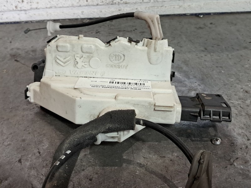 Recambio de cerradura puerta trasera izquierda para citroen c3 attraction referencia OEM IAM   