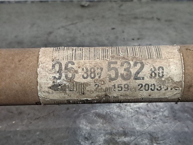 Recambio de transmision delantera izquierda para peugeot 206 1.4 75 referencia OEM IAM   