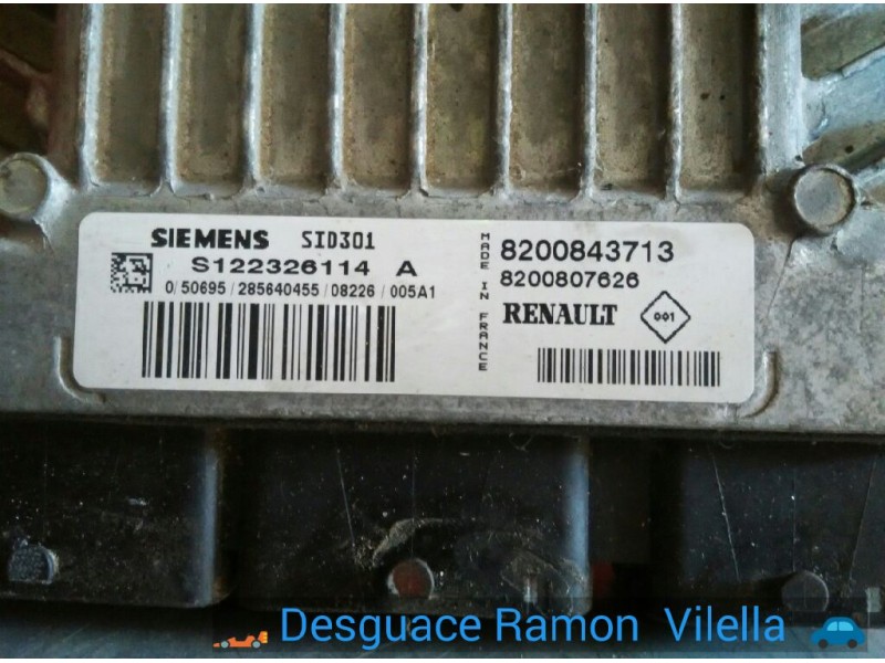 Recambio de centralita motor uce para renault scenic ii grand confort authentique | 04.04 - ... grand confort authentique | 04.0
