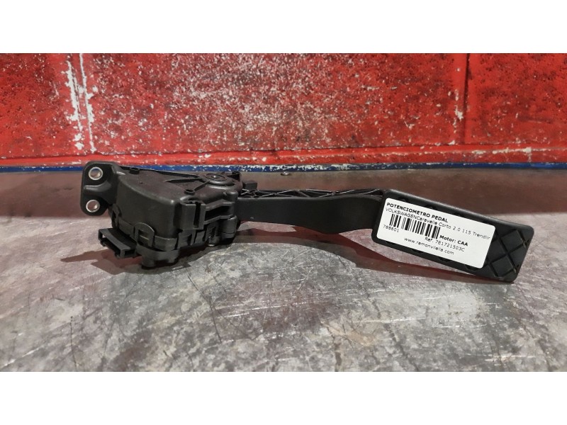 Recambio de potenciometro pedal para volkswagen caravelle corto 2.0 115 trendline referencia OEM IAM 7E1721503C 6PV00849643 