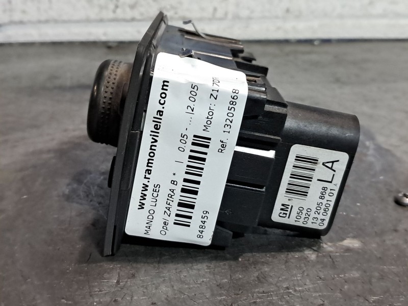 Recambio de mando luces para opel zafira b  | 0.05 - ...  | 0.05 - ... referencia OEM IAM 13205868 04060101 