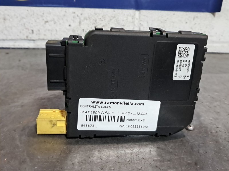 Recambio de centralita luces para seat leon (1p1)  | 0.05 - ...  | 0.05 - ... referencia OEM IAM 1K0953569AE  