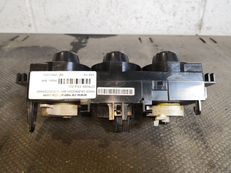 Recambio de mando calefaccion aire acondicionado para citroen c3 attraction referencia OEM IAM Z8510001  