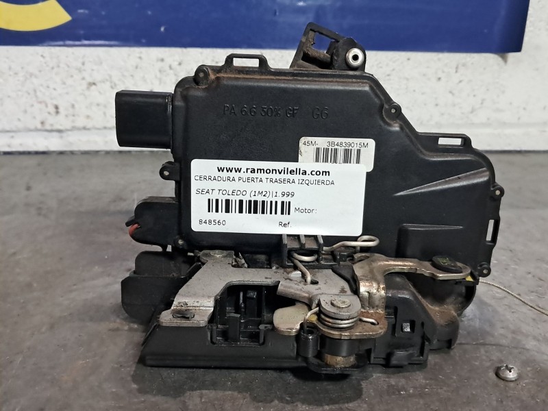 Recambio de cerradura puerta trasera izquierda para seat toledo (1m2) 1.9 tdi referencia OEM IAM   