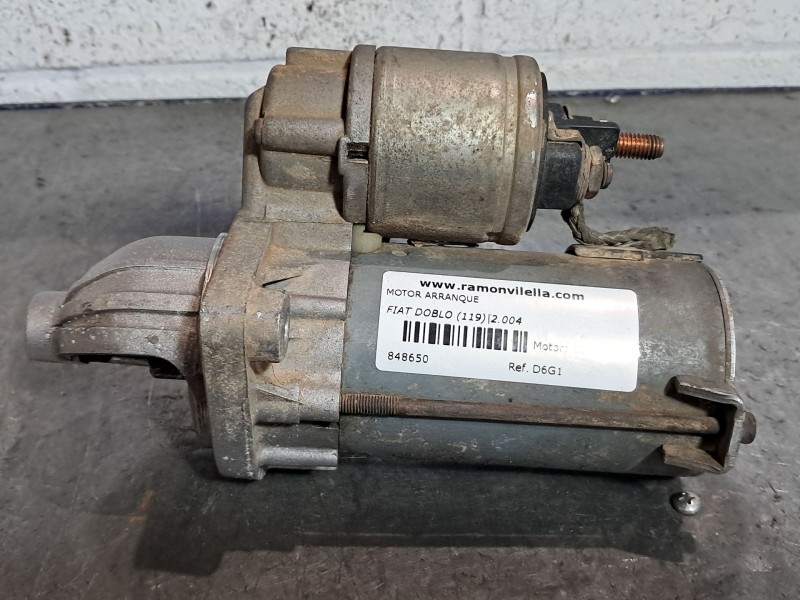Recambio de motor arranque para fiat doblo (119) 1.3 16v jtd actual multijet referencia OEM IAM D6G1  