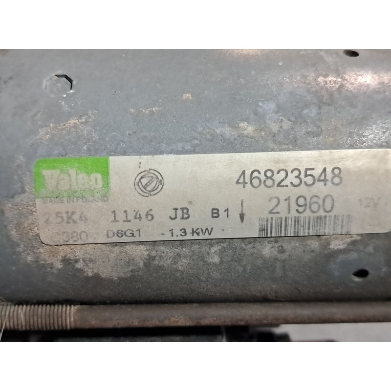 Recambio de motor arranque para fiat doblo (119) 1.3 16v jtd actual multijet referencia OEM IAM D6G1  
