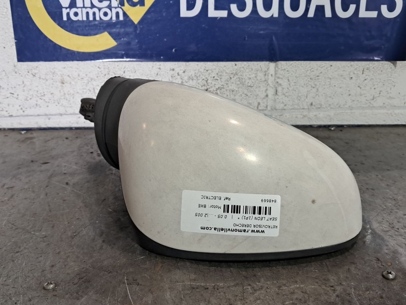 Recambio de retrovisor derecho para seat leon (1p1)  | 0.05 - ...  | 0.05 - ... referencia OEM IAM ELECTRIC  