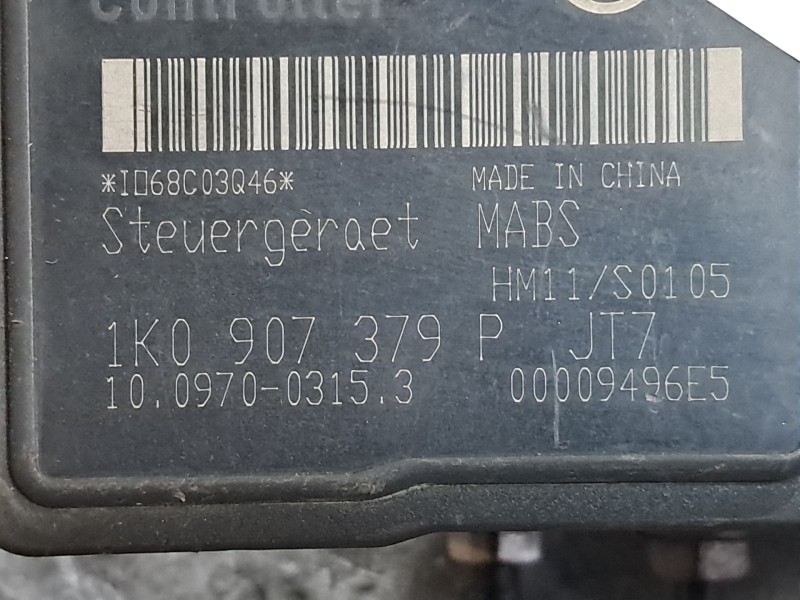 Recambio de abs para seat leon (1p1)  | 0.05 - ...  | 0.05 - ... referencia OEM IAM 1K0907379P  