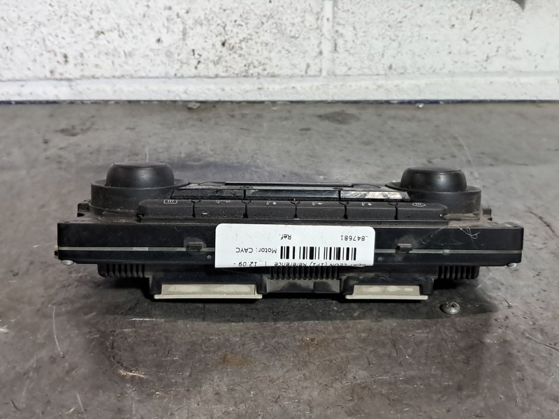 Recambio de mando climatizador para seat leon (1p1) reference | 12.09 - 12.12 reference | 12.09 - 12.12 referencia OEM IAM 5P090