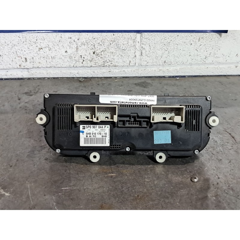 Recambio de mando climatizador para seat leon (1p1) reference | 12.09 - 12.12 reference | 12.09 - 12.12 referencia OEM IAM 5P090