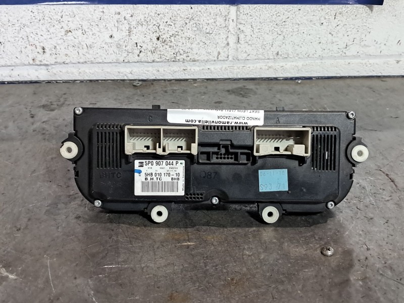 Recambio de mando climatizador para seat leon (1p1) reference | 12.09 - 12.12 reference | 12.09 - 12.12 referencia OEM IAM 5P090