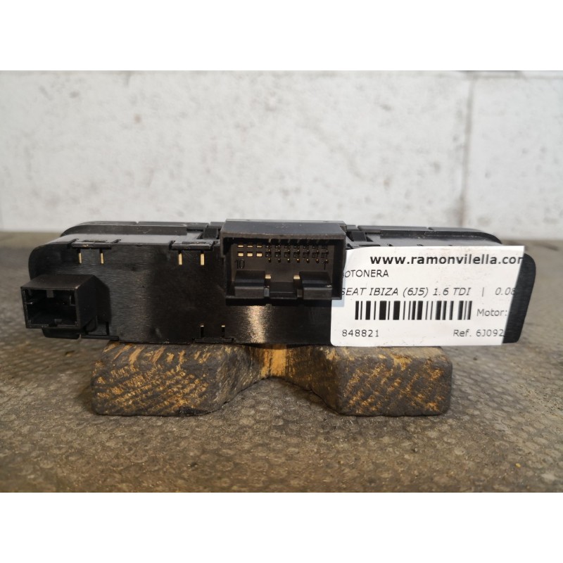 Recambio de botonera para seat ibiza (6j5) 1.6 tdi | 0.08 - ... 1.6 tdi | 0.08 - ... referencia OEM IAM 6J0927137AQ  