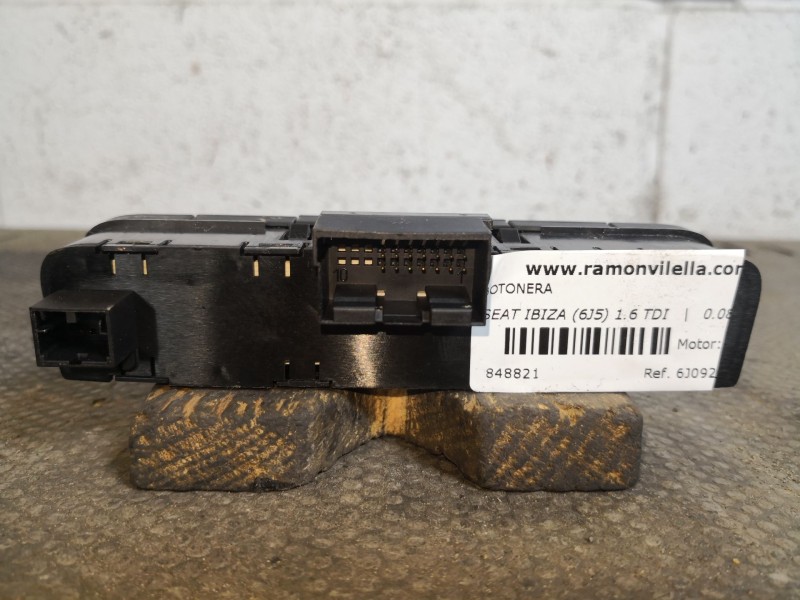 Recambio de botonera para seat ibiza (6j5) 1.6 tdi | 0.08 - ... 1.6 tdi | 0.08 - ... referencia OEM IAM 6J0927137AQ  