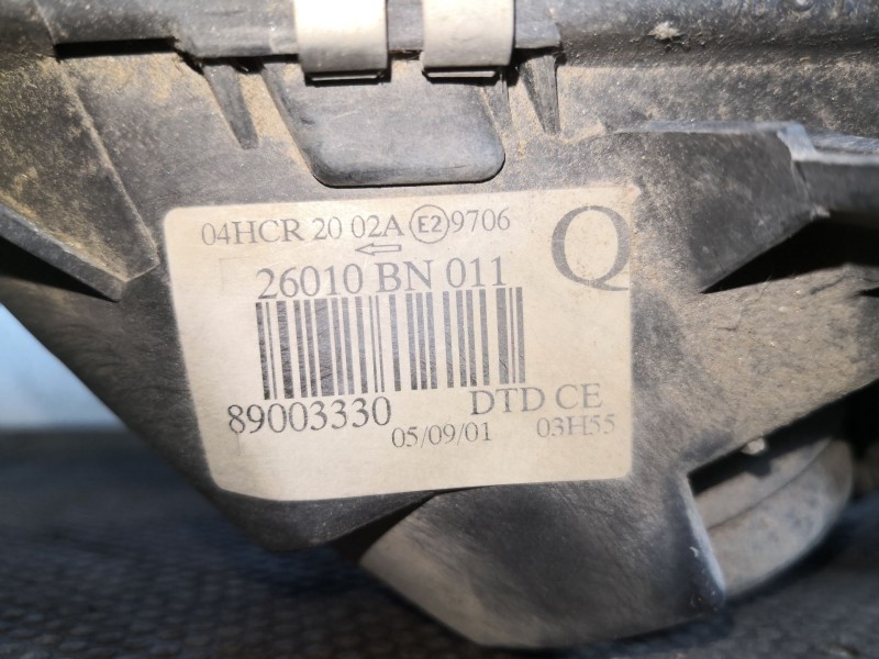 Recambio de faro derecho para nissan almera (n16/e) line up referencia OEM IAM   