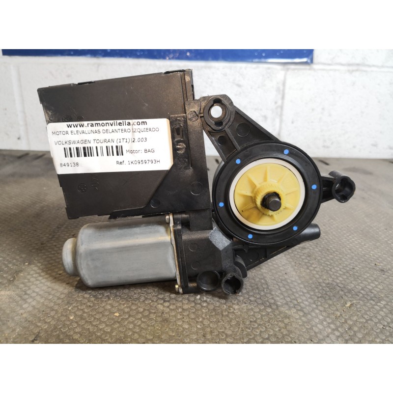 Recambio de motor elevalunas delantero izquierdo para volkswagen touran (1t1) 1.6 16v fsi referencia OEM IAM 1K0959793H 1T095970