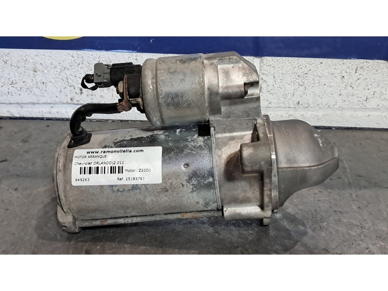Recambio de motor arranque para chevrolet orlando ltz referencia OEM IAM 25183761  